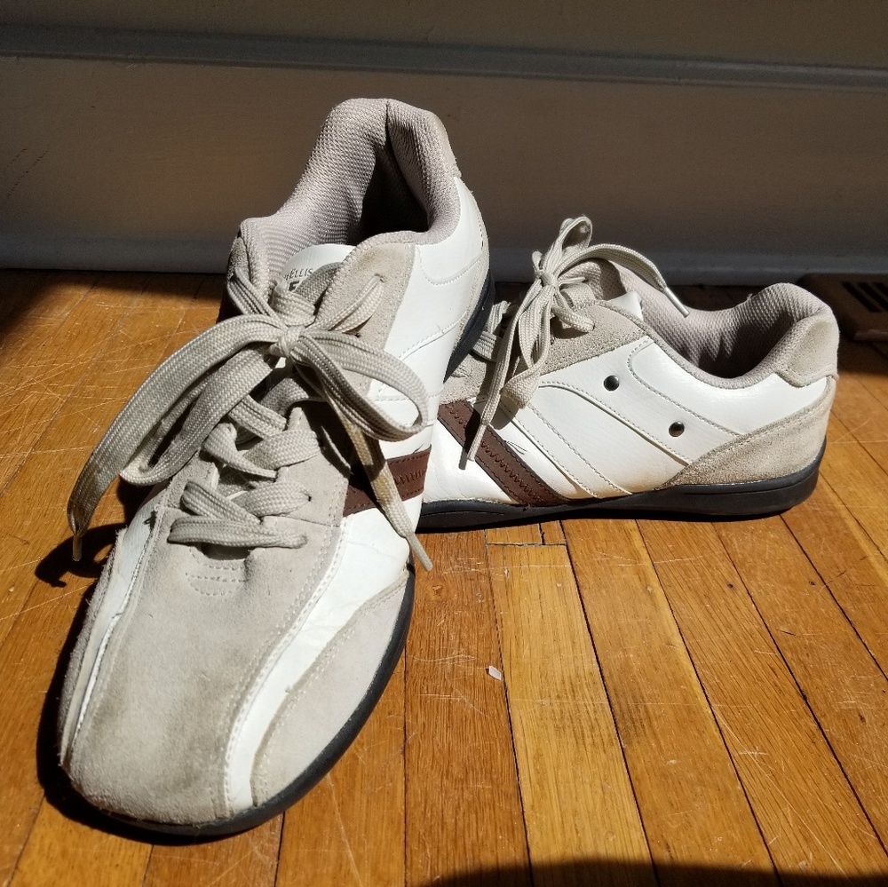 Perry Ellis Leather and Suede Sneakers
